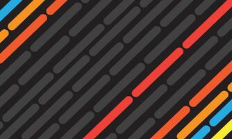 Diagonal Striped Background with Bright Colors vector