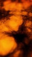 Abstract background of moving liquid plasma. Animation. Beautiful turbulent pulsating liquid yellow. Abstract surface of pulsating lava video