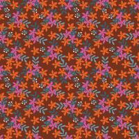 pattern abstract flower vector