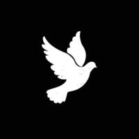 Flying Dove Bird design vector