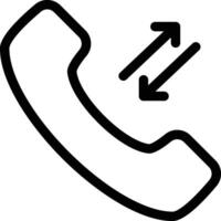 Call History Icon, Telephone Icon, Phone Call Sign, Telephone Call Symbol, Technology Related Icon vector