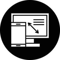 Responsive Design Illustration Icon vector