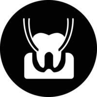 Tooth Extraction Illustration Icon vector
