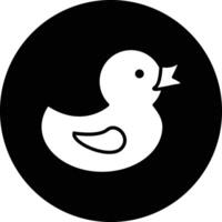 Duck Toy Illustration Icon vector