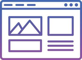 Web Design Illustration Icon vector