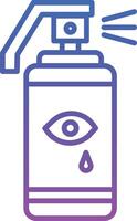 Tear Gas Illustration Icon vector