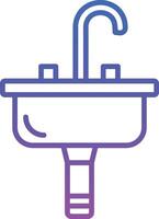 Sink Illustration Icon vector