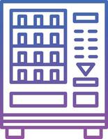 Vending Machine Illustration Icon vector