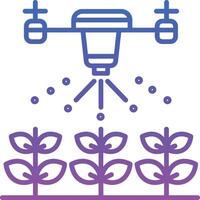 Smart Farming Illustration Icon vector