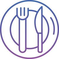 Cutlery Illustration Icon vector