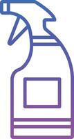 Cleaning Spray Illustration Icon vector