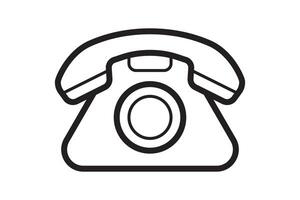 Call phone icon. Communication and support symbol. Telephone sign. vector