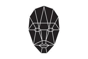 recognition icon, identity system recognize. Security digital scanner for verification and identification. vector