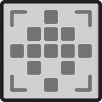 A square with squares on it vector