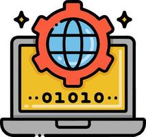 Web development and programming vector