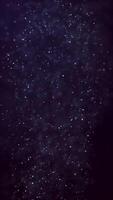 Abstract digital particle wave and light abstract background. Media. Cyber or technology background with light dust. Vertical . video