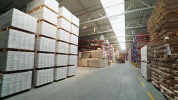 Factory for the production of parquet board. Manufacture of flooring, parquet processing video