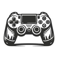Vintage Game Controller Collection. vector