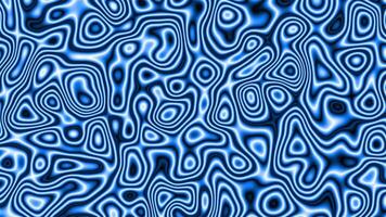 A blue and black background with wavy lines video