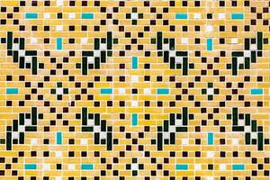 Colorful vintage surface with an old oriental pattern. The background is a texture that has a decorative value. For overlay or texture designs photo