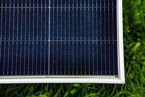 Solar panel, photovoltaic, alternative electricity source. Renewable Energy. Solar Power. photo