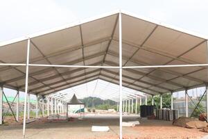 Warehouse Tent for construction work photo
