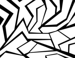 Abstract background with irregular geometric lines pattern vector