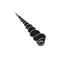 Hand drawn doodle sketch shell vector