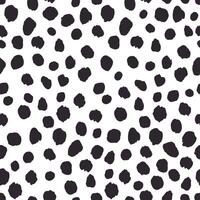 Cheetah Print Seamless Pattern. Animal Skin. Abstract Pattern on White Backdrop. Hand Drawn Cheetah Skin Background. Tile with Wild Animal Fur. vector