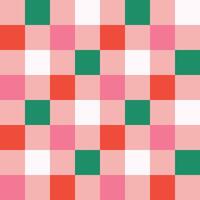 Christmas Checkered Pattern Checkered Background Pink Checkered vector