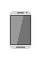 simple mobile phone icon for communication vector