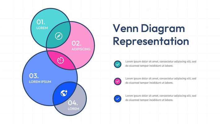 Simple Venn Diagram Template for Business and Other Purposes