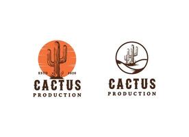 Wild Cacti Saguaro Cactus and Ocotillo grass on Western Texas Desert vector