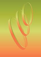 Abstract Vibrant gradient background. vector