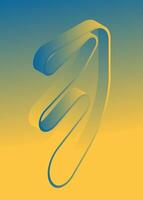 Abstract gradient background wallpaper. vector