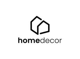 home logo design concept with simple, minimalist and modern styles. vector