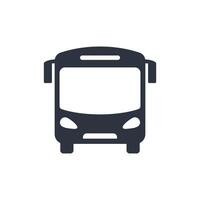 Bus Icon editable , isolated white background vector