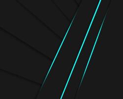 Abstract blue grey cyber futuristic with dark shutter pattern design modern geometric technology background vector