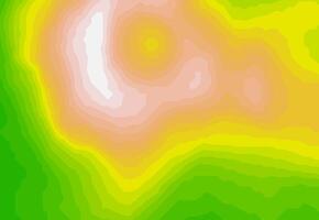Topographic map wave. square colorful contour pattern or background with wavy distortion effect. Art design contour background. Grid map vector