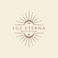 logo bohemian sunburst mythology retro symbol illustration design template vector