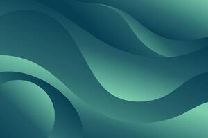 Organic Green Abstract A nature inspired green abstract background with flowing curves vector