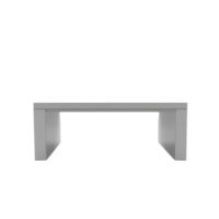 Minimalist Modern Office Table Isolate transparency Background png