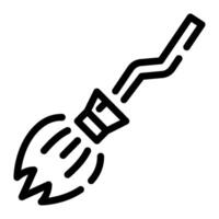 Broomstick icon for web, app, infographic, etc vector