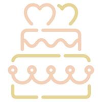 Cake Topper icon for web, app, infographic, etc vector