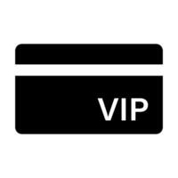 VIP icon for graphic design, logo, website, social media, mobile app, UI vector