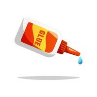 Glue bottle isolated on white background vector
