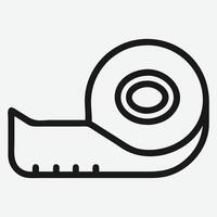Tape Icon , Simple, Clean, and Versatile Design vector