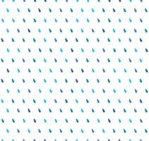 rain pattern background flat blue isolated white background vector