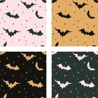 bat pattern printable soft background vector