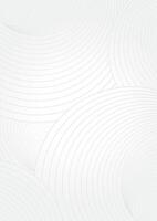 Relaxing White background with abstract line vector